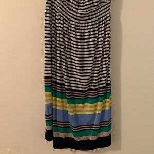 Women’s Soma striped strapless dress